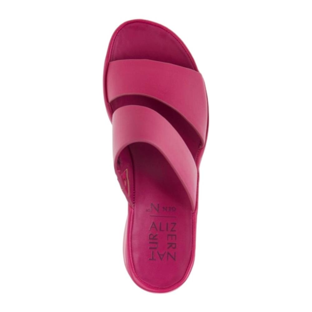 Naturalizer Women's Gen N-Rally Wedge Slide Sandals Pink Size 8 1/2 - Picture 3 of 4